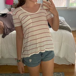 Striped pocket tee!